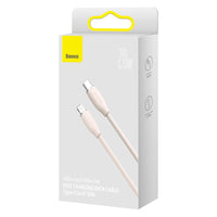 Baseus cable Jelly Liquid PD USB-C - Lightning 1,2 m pink 20W