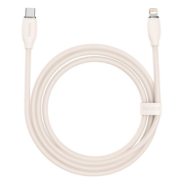 Baseus cable Jelly Liquid PD USB-C - Lightning 2 m pink 20W