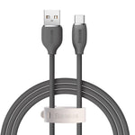 Baseus cable Jelly Liquid USB - USB-C 1,2 m black 100W