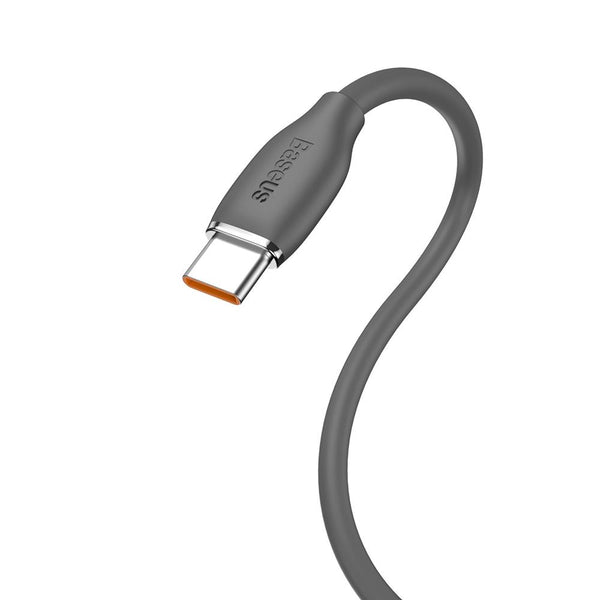 Baseus cable Jelly Liquid USB - USB-C 1,2 m black 100W