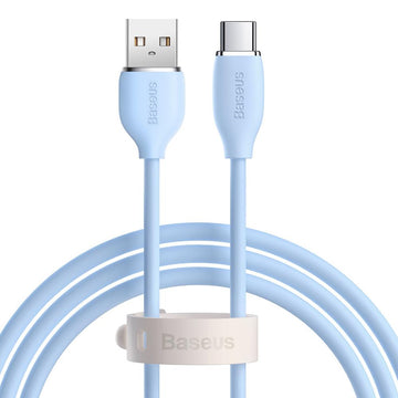 Baseus cable Jelly Liquid USB - USB-C 1,2 m blue 100W