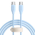 Baseus cable Jelly Liquid PD USB-C - USB-C 1,2 m blue 100W