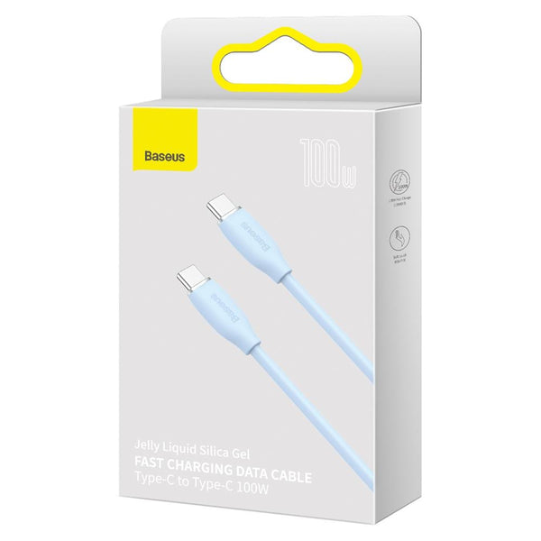 Baseus cable Jelly Liquid PD USB-C - USB-C 1,2 m blue 100W