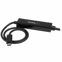 Câble USB C vers DVI-D Startech CDP2DVIMM1MB Noir 1 m