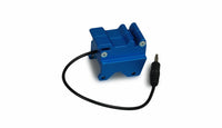 Electronic quick change system for excavators 1:14 CNC aluminum, blue