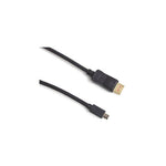 2M Mini Displayport Male To Male Cable Black