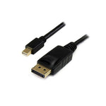 2M Mini Displayport Male To Male Cable In Black