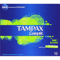 Pack of Tampons Tampax Compak Super (16 uds) (Refurbished A+)