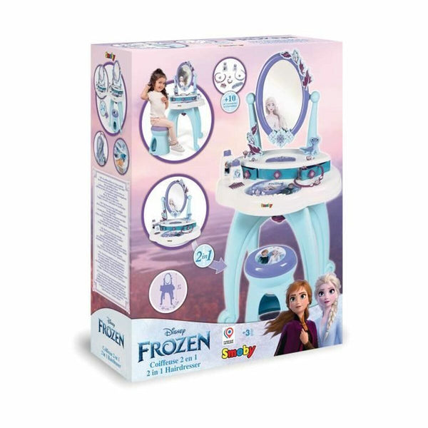 Toaletna mizica s pručko Smoby Frozen