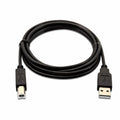 Câble USB A vers USB B V7 V7USB2AB-02M-1E      Noir