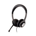 Headphones with Microphone V7 HU521-2EP            Black
