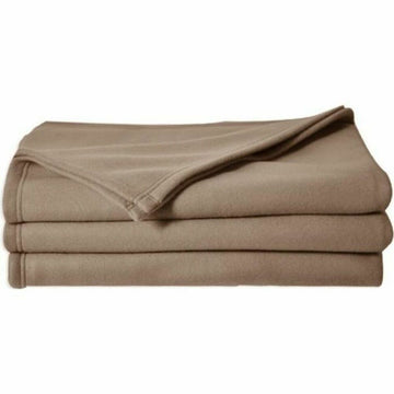 Blanket Poyet  Motte 100 % polyester Brown 220 x 240 cm