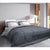 Duvet Poyet  Motte Calgary Silver Grey 400 g 220 x 240 cm 400 g /m²