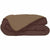 Duvet Poyet  Motte Calgary Moka Chocolate 200 x 200 cm 400 g /m²