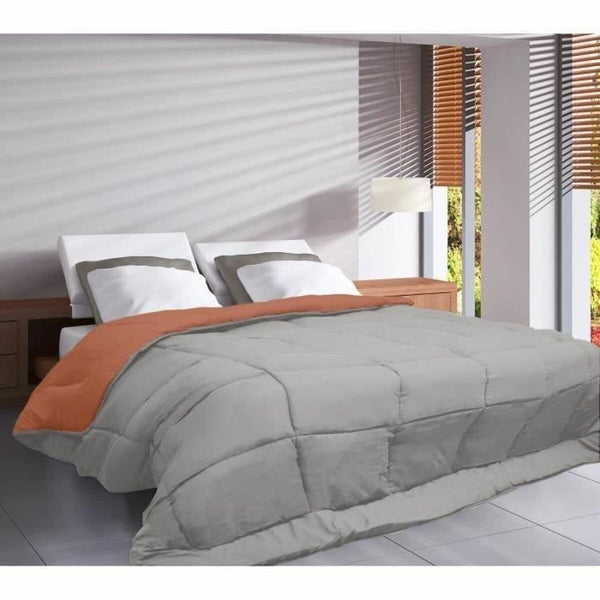 Duvet Poyet  Motte Grey Light brown 400 g /m² 220 x 240 cm 240 x 220 cm