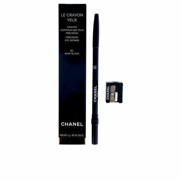 Svinčnik za oči Chanel Le Crayon Yeux Noir black-01 (1 kosov) (1,2 g)