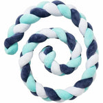 Cuscino Babycalin Azzurro Intrecciato (200 cm)