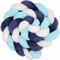 Coussin Babycalin Bleu Tressé (200 cm)