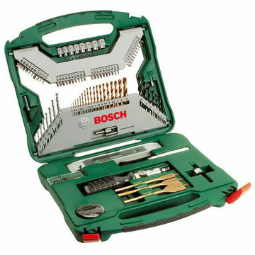 Drill bits and tits set BOSCH X-Line Box Titanium 100 Kosi