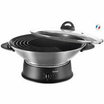 Wok Pan Tefal WO3000 Black Aluminium 1200 W