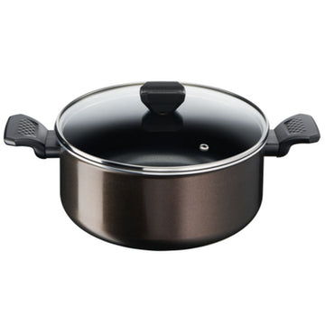 Casserole Tefal B5544602 Noir Aluminium 4 Pièces Ø 24 cm