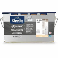 Akrilne barve Ripolin Universal Underlay Extreme Mat finiš Bela 2,5 L