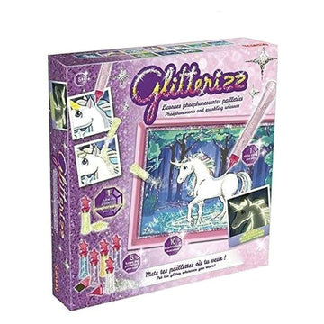 Paint and Colour Game Glitterizz Unicorn