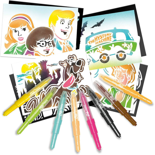 Pictures to colour in Lansay Blopens Scooby Doo