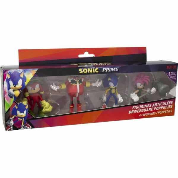 Jointed Figures Sonic Prime 4 Pieces