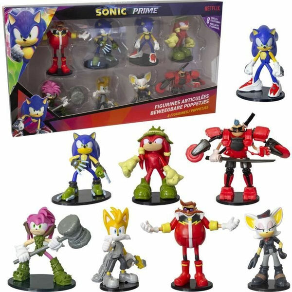 Jointed Figures Sonic Prime 8 Pieces