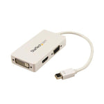 Mini DisplayPort to VGA/DVI/HDMI adapter Startech MDP2VGDVHDW White