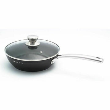 Ponev Baumalu 344524 Črna Nerjaveče jeklo Baker Okrepljeni aluminij Ø 24 cm