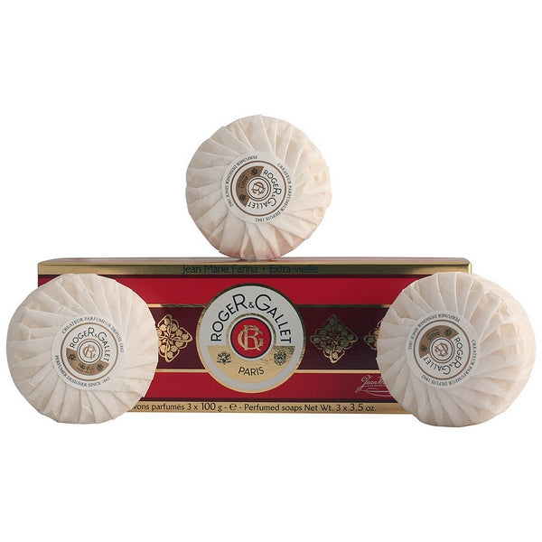 Soap Cake Jean-marie Farina Roger & Gallet (3 uds)