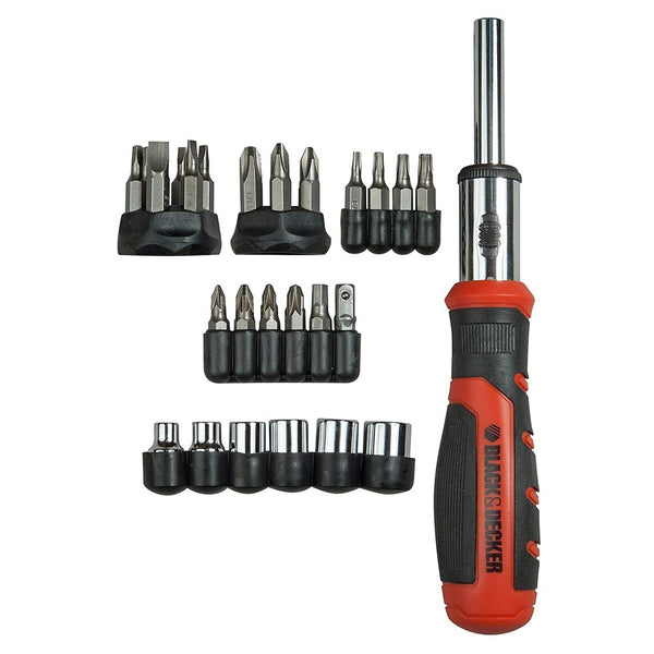 Bit set with screwdriver Black & Decker BDHT0-62130 29 Kosi