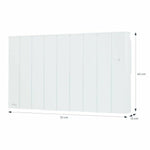 Radiateur CONCORDE Arkadi Plus Blanc 1000 W