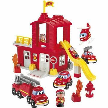 Playset Ecoiffier Fire Station 10 Pièces