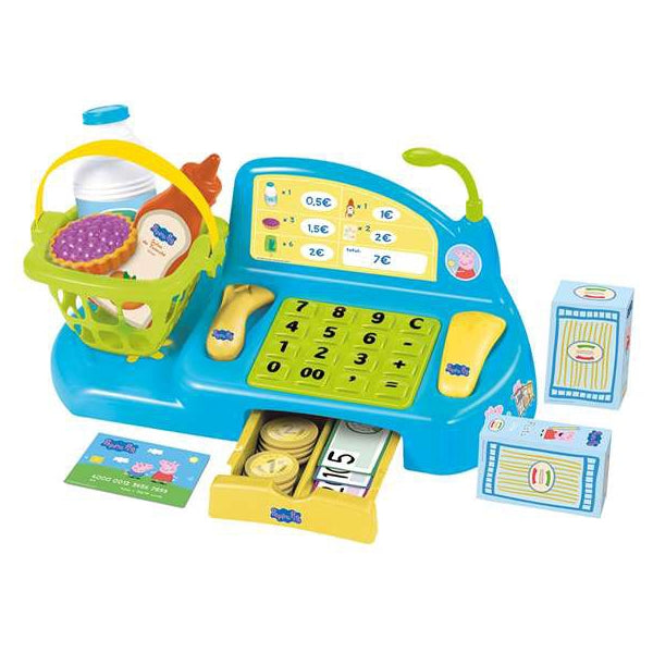Toy Cash Register Peppa Pig Simba Plastic (23 pcs)