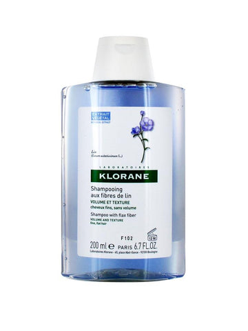 "Klorane Shampoo Volume and Body to Linen Fibers 200ml"