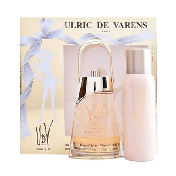 Women's Perfume Set Gold-Issime Ulric De Varens (2 pcs) (2 pcs)