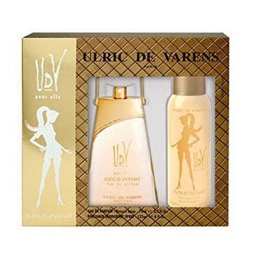 Women's Perfume Set Gold-Issime Ulric De Varens (2 pcs) (2 pcs)