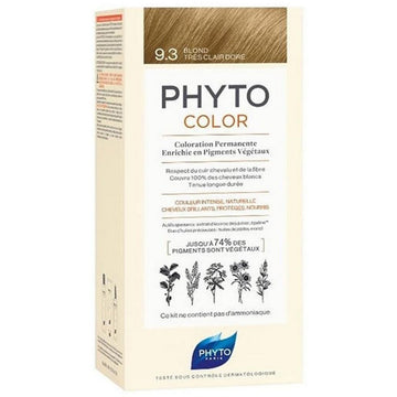 Dauerhafte Coloration Phyto Paris Color 9.3-rubio dorado muy claro