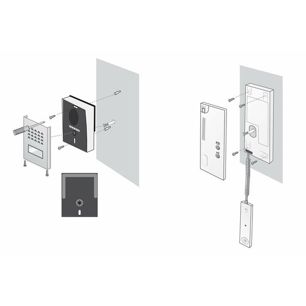 Interfon 710013 12 x 2 x 12 cm Bela 18 V