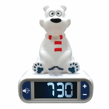 Alarm Clock Lexibook Polar Bear  3D with sound