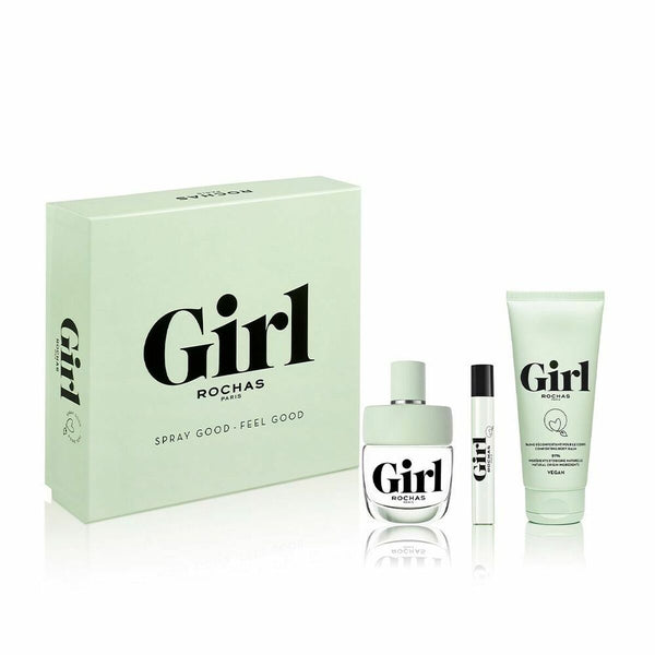 Ženski parfumski set Rochas Girl (3 pcs)