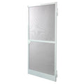 Moustiquaire Portes Fibre de Verre Aluminium Blanc (220 x 100 cm)