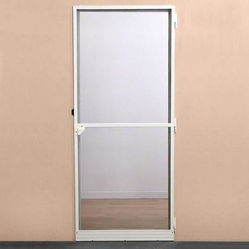 Moustiquaire Portes Fibre de Verre Aluminium Blanc (220 x 100 cm)