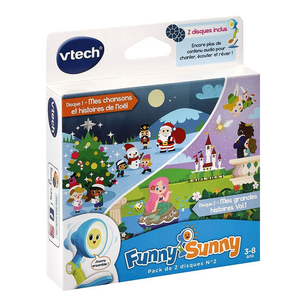 Jouet interactif pour bébé Vtech Funny Sunny - Pack 2 Discs N ° 2