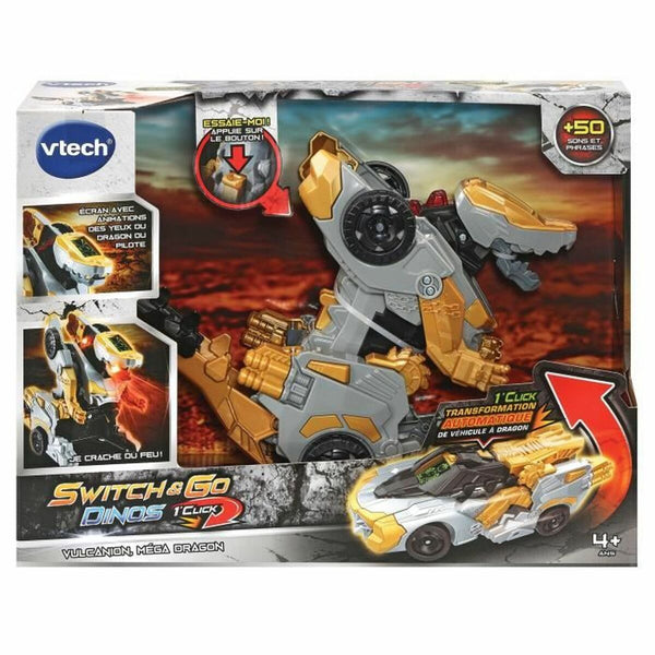 Transformator-Fahrzeug Vtech Switch & Go Dinos - Vulcanion, Mega Dragon