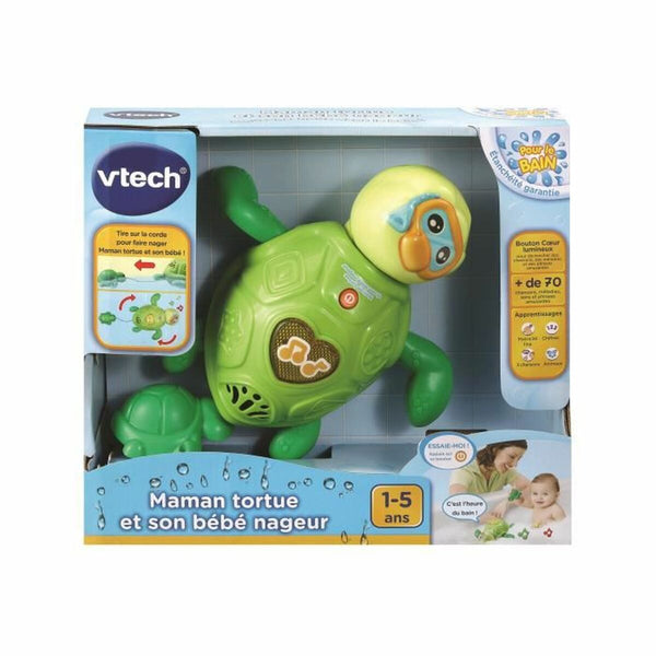 Jouet Pour le Bain Vtech Baby Mother Turtle and Baby Swimmer aquatique