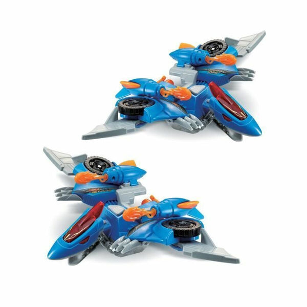 Transformable Super Robot Vtech Switch & Go Dinos Combo: SUPER SPINO-DACTYL 2 IN 1 Dinosaur